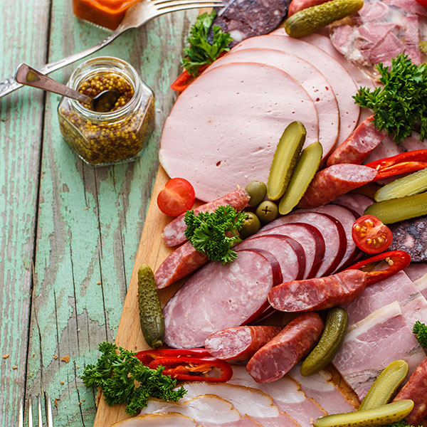 Carnes frías, jamones, etc.